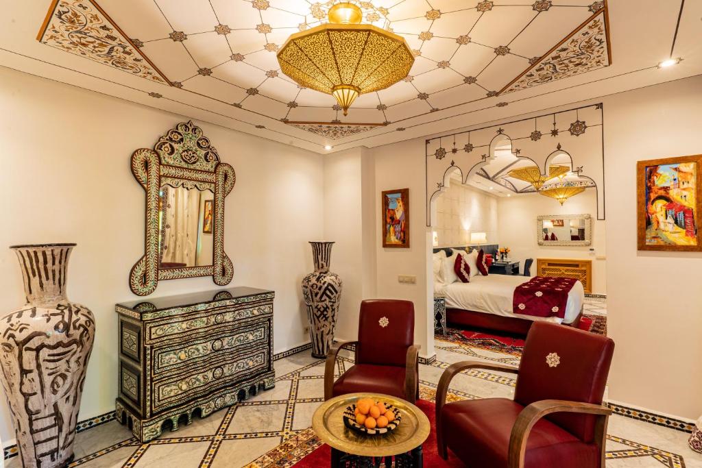 chambre luxe Maison Arabe Hôtel de luxe Marrakech