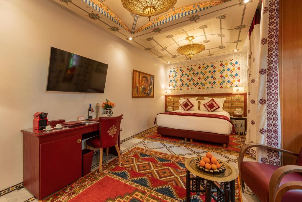 décoration chambre la maison arabe marrakech - 5 étoiles