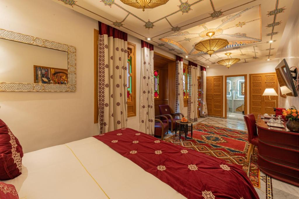 grande chambre la maison arabe marrakech - 5 étoiles