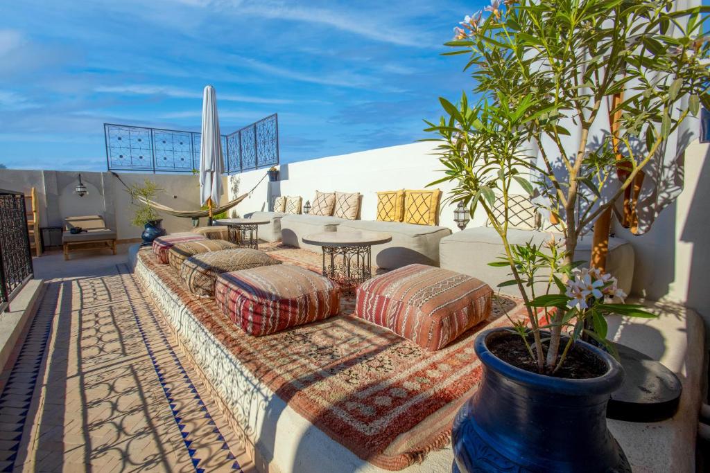 terrasse Riad luxe Marrakech